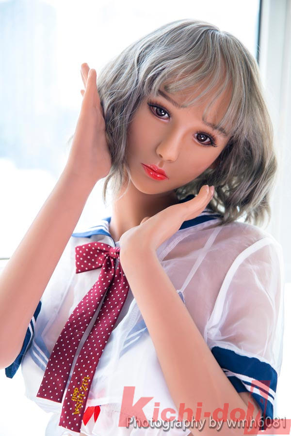冬花カーリー銀髪ラブドールCカップSMDOLLダッチワイフ セックス