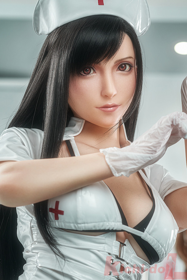 167cm GameLady Tifa(ティファ·ロックハート) ラブドール リアル Lady No.03 D-Cup シリコン細身ボディ看護師 キャラクターダッチワイフ