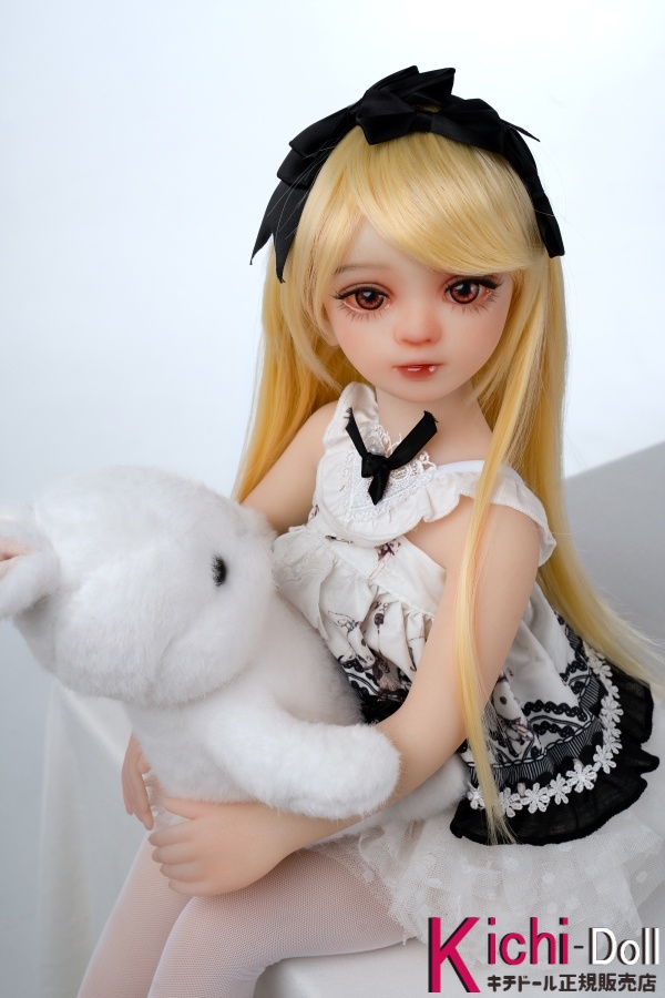 Angri 65cm AXB DOLL A01平らな胸 TPE製ラブドール 金色の髪のリトル プリンセス ダッチワイフ エロ