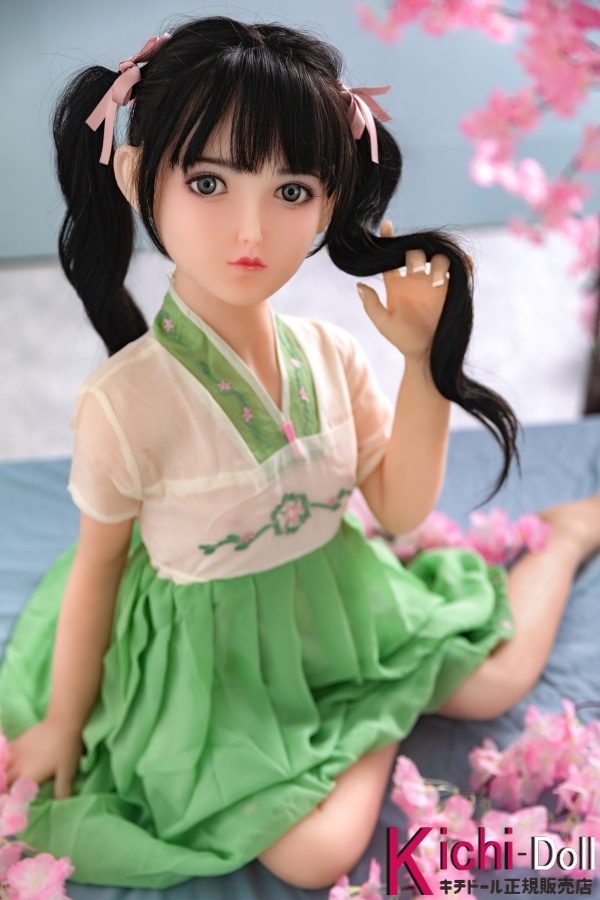 惠理子Eriko125cm DL Doll 平らな胸 シリコン製頭部 + TPEボディ ダッチワイフ通販 緑の漢服