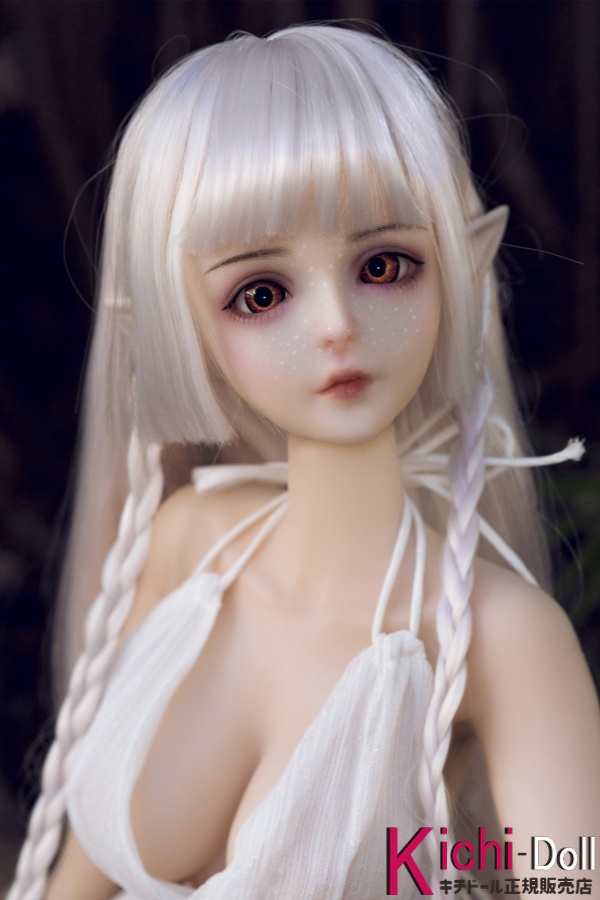 森のエルフ 60cm DL DOLL CM0011体型 シリコンラブドール エルフの耳 銀髪 ダッチワイフ 高級