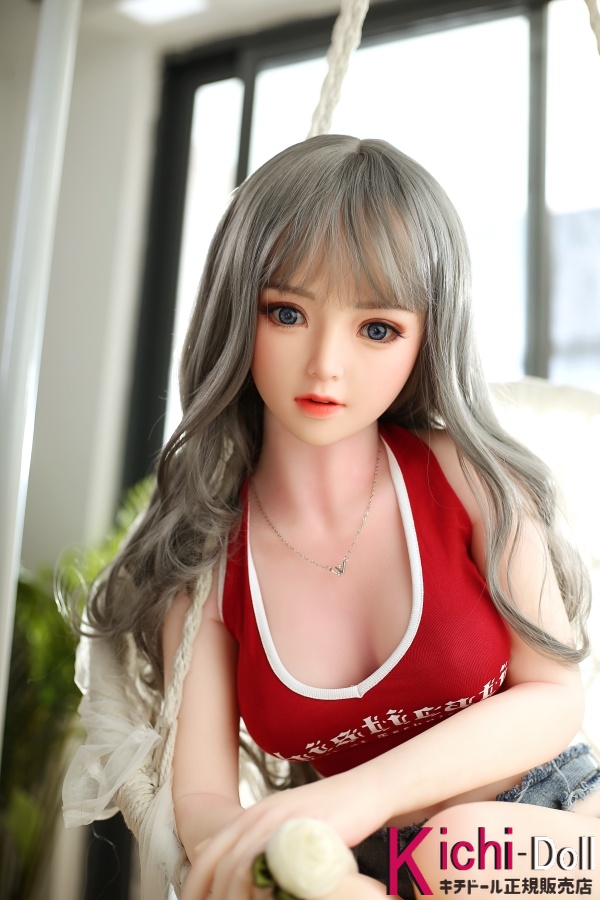 小惠 145cm B-cup シリコンヘッド+TPEボディMESEDOLL シルバーグレーのロングヘアーで繊細な美少女 高級ダッチワイフ