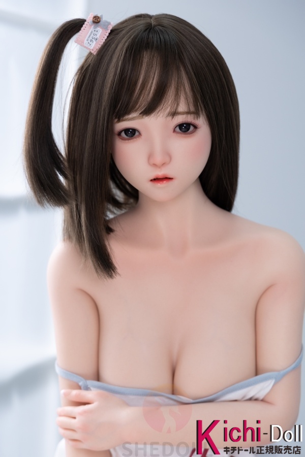 洛小乙148cm シリコン+TPE ラブドール SHEDOLL D-cup無邪気なブルネットの色白の美しさ アダルト ダッチワイフ