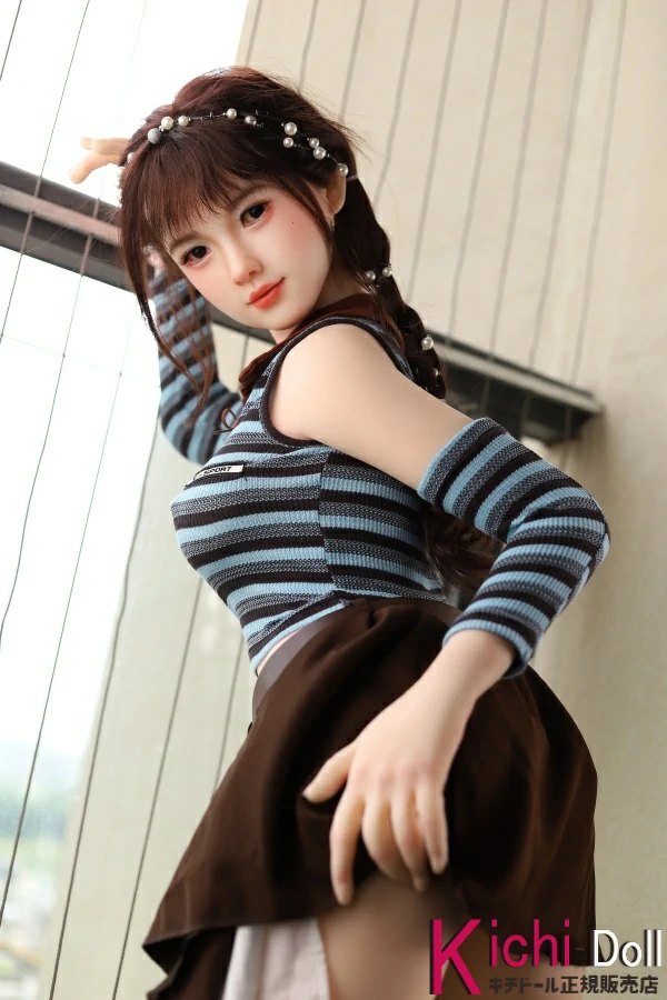 真っ白で華奢な体シリコン+TPEリアルドール等身大