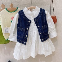 洋服+ベスト 